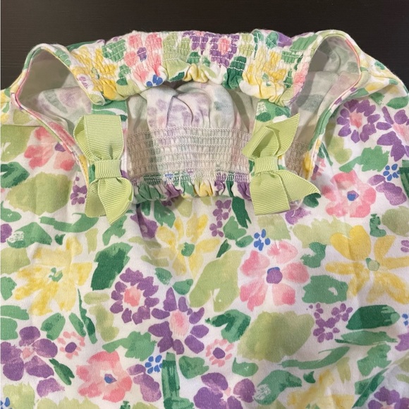 Gymboree 100% Cotton *Excellent Cond* Floral Romper Size. 6-12 mo - Picture 4 of 4
